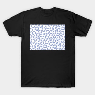 blue cheetah print T-Shirt